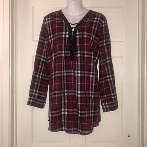 Flannel dress / Top